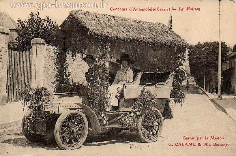 Concours d'Automobiles fleuries - La Moisson